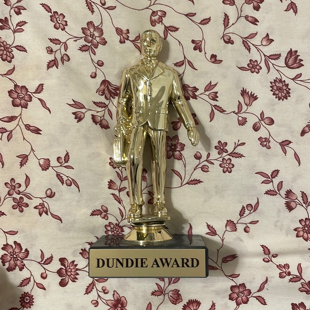 The Office Micheal Scott Dundie Award